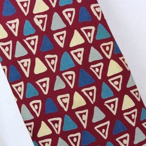 Lord & Taylor Kensington Collection Wine Necktie